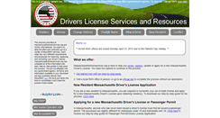 Desktop Screenshot of massachusettsdriverservices.org